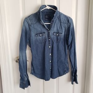 Jean jacket shirt